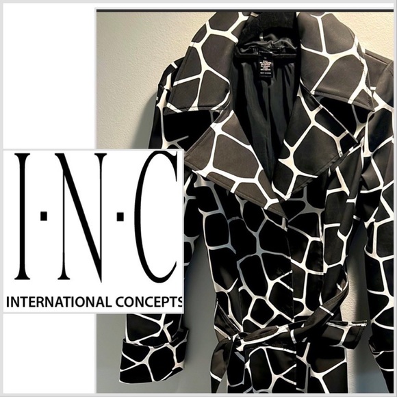 INC International Concepts Jackets & Blazers - INC Trenchcoat M